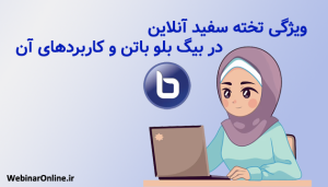 ویژگی تخته سفید آنلاین در بیگ بلو باتن و کاربردهای آن
