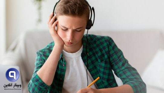 کلاس آنلاین با امکان اشتراک گذاری صفحه